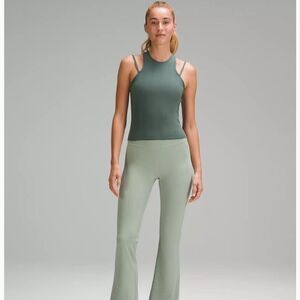 Lululemon Double-Strap Yoga Tank Top Size 6 Dark Forest W1EH6S NEW with tags